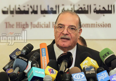 المستشار عبد المعز إبراهيم رئيس اللجنة العليا للانتخابات البرلمانية